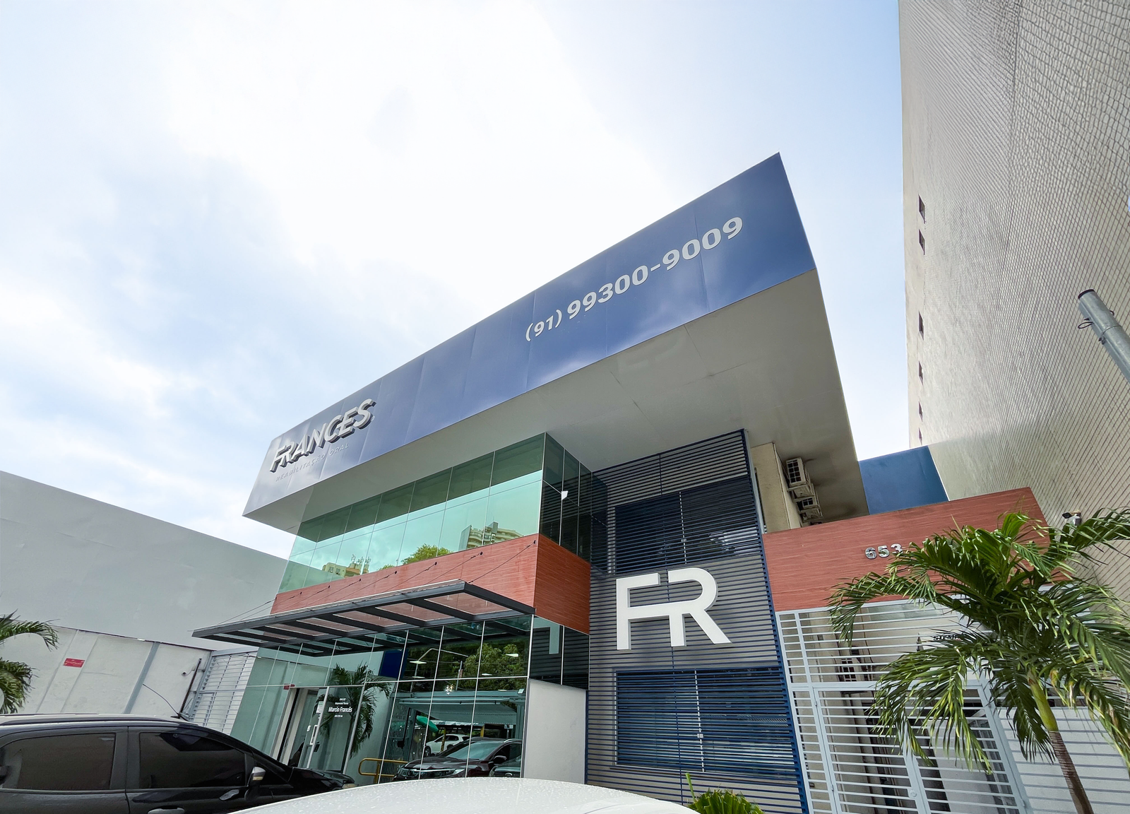 Fachada da Clínica Francês em Belém
